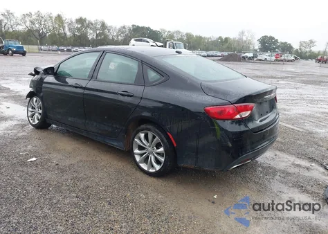 2015 Chrysler 200 S z USA, uszkodzony, nr VIN 1C3CCCBB6FN717605